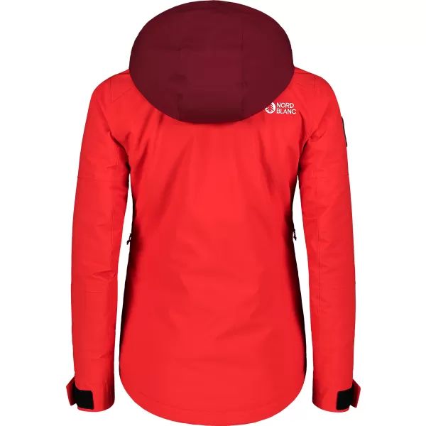  Дамско ски яке NORDBLANC SNOW-SQUALL NBWJL7753 ЧЕРВЕНО 