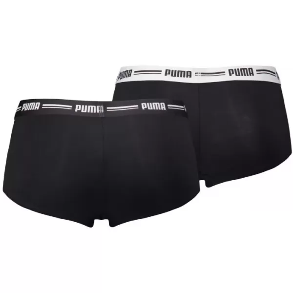  Дамски бикини PUMA WOMEN MINI SHORT 2P PACK 90785303 ЧЕРЕН 