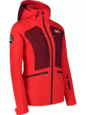 Дамско ски яке NORDBLANC SNOW-SQUALL NBWJL7753 ЧЕРВЕНО