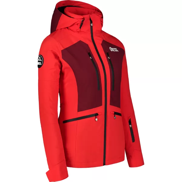  Дамско ски яке NORDBLANC SNOW-SQUALL NBWJL7753 ЧЕРВЕНО 
