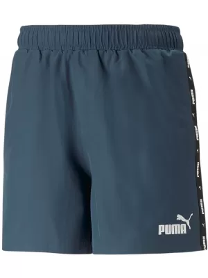 Мъжки шорти PUMA ESS+ TAPE WOVEN SHORTS 849043-16 СИНЬО
