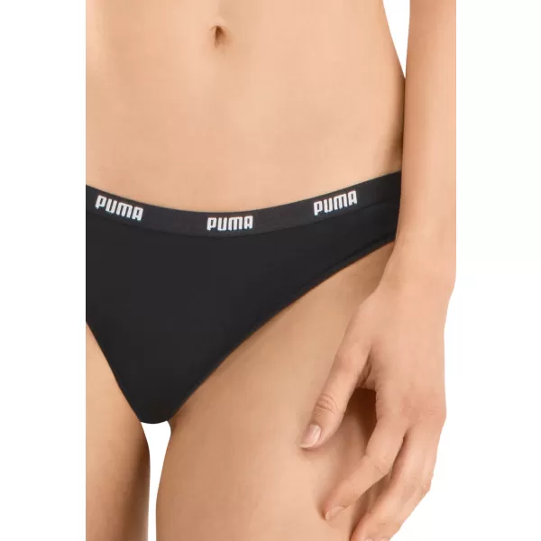  Дамски бикини PUMA STRING 3P PACK 90759002 ЧЕРЕН 