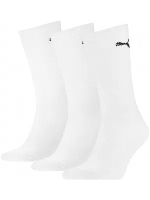 Чорапи PUMA CREW SOCK LIGHT 3P 90794002 БЯЛ