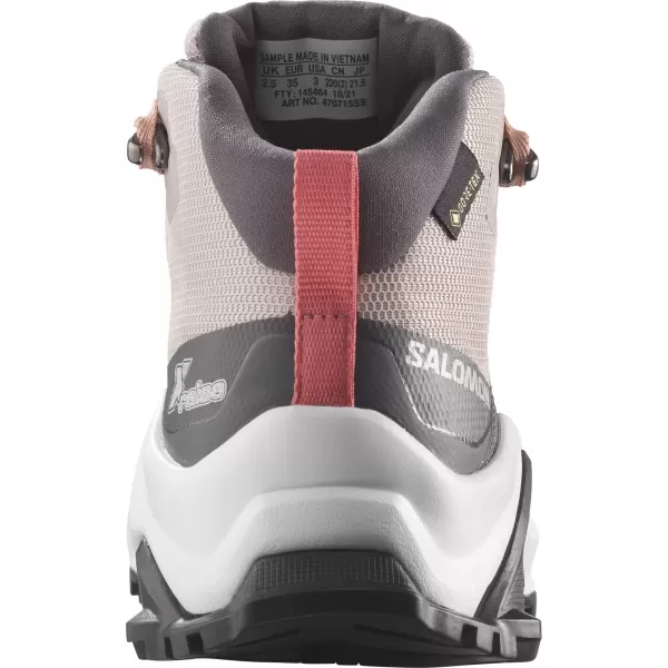  Детски обувки SALOMON X RAISE MID GORE-TEX L47071500 ПЕПЕЛ ОТ РОЗИ/ПРАСКОВА БЕЖОВО/ЧАЕНА РОЗА 