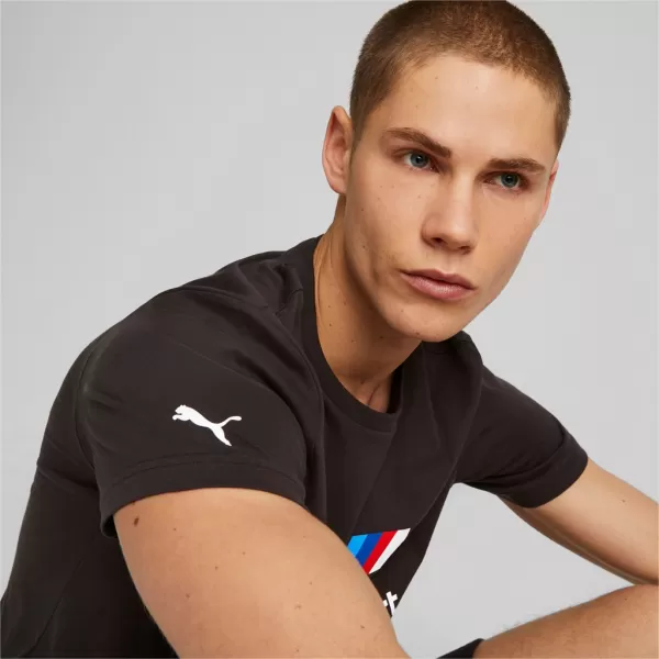  Мъжка тениска PUMA BMW MMS ESS LOGO TEE 538148-01 ЧЕРЕН 