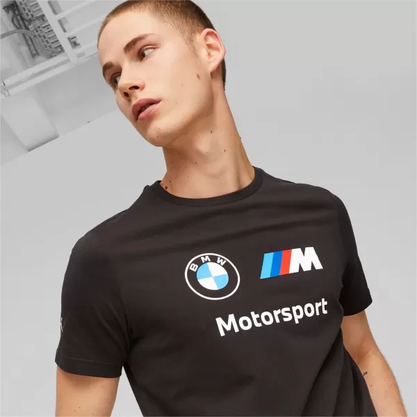  Мъжка тениска PUMA BMW MMS ESS LOGO TEE 538148-01 ЧЕРЕН 