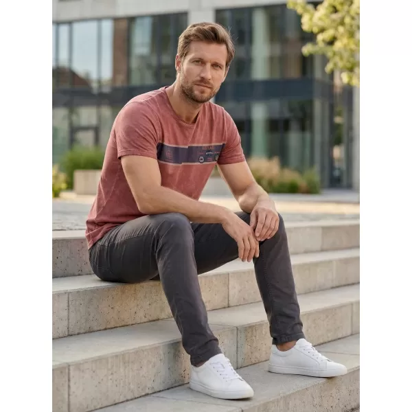  Мъжка тениска ALTISPORT ARMAN БОРДО 