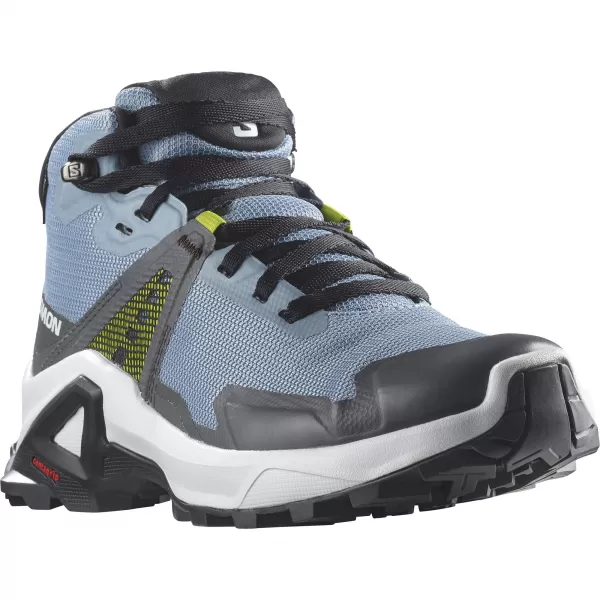  Детски обувки SALOMON X RAISE MID GORE-TEX L47071600 ИЗБЛЕДНЯЛ ДЕНИМ/ИНДИГО ОВЕСАРКА/КИСЕЛА ВАР 