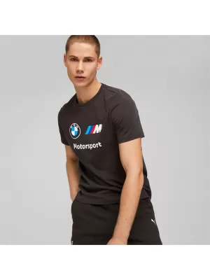 Мъжка тениска PUMA BMW MMS ESS LOGO TEE 538148-01 ЧЕРЕН