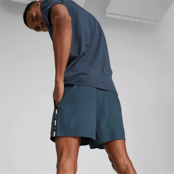  Мъжки шорти PUMA ESS+ TAPE WOVEN SHORTS 849043-16 СИНЬО 