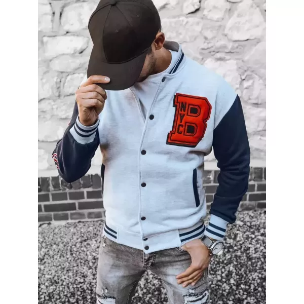  Мъжки суичър DSTREET BX5441 СИВО 