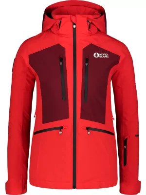 Дамско ски яке NORDBLANC SNOW-SQUALL NBWJL7753 ЧЕРВЕНО