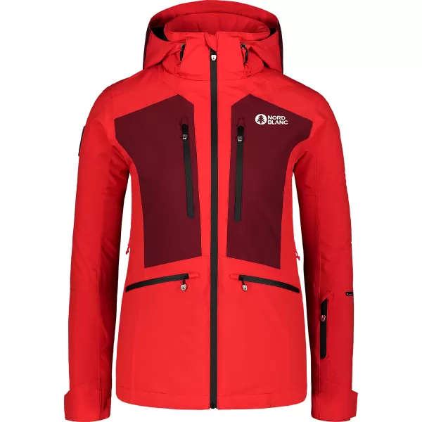  Дамско ски яке NORDBLANC SNOW-SQUALL NBWJL7753 ЧЕРВЕНО 