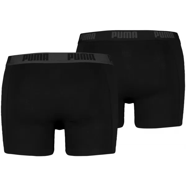  Мъжки боксерки PUMA BASIC BOXER 2P 88886958 ЧЕРНО/ЧЕРНО 