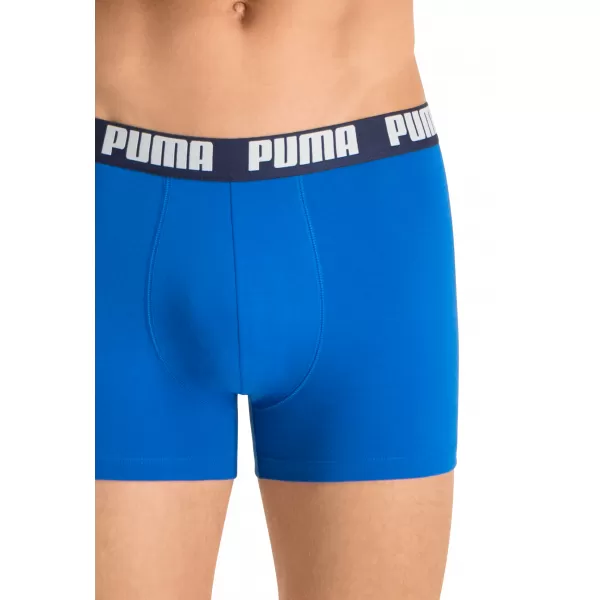  Мъжки боксерки PUMA BASIC BOXER 2P 88886960 ИСТИНСКО СИНЬО 