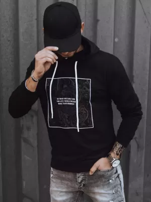 Мъжки суичър DSTREET BX5467 ЧЕРНО