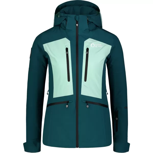  Дамско ски яке NORDBLANC SNOW-SQUALL NBWJL7753 ТЪМНО ЗЕЛЕНО 