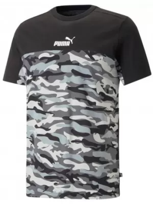 Мъжка тениска PUMA ESS BLOCK CAMO TEE 673335-01 ЧЕРЕН