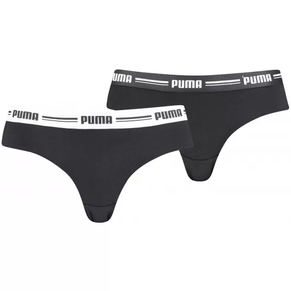  Дамски бикини PUMA WOMEN BRAZILIAN 2P PACK 90785603 ЧЕРЕН 