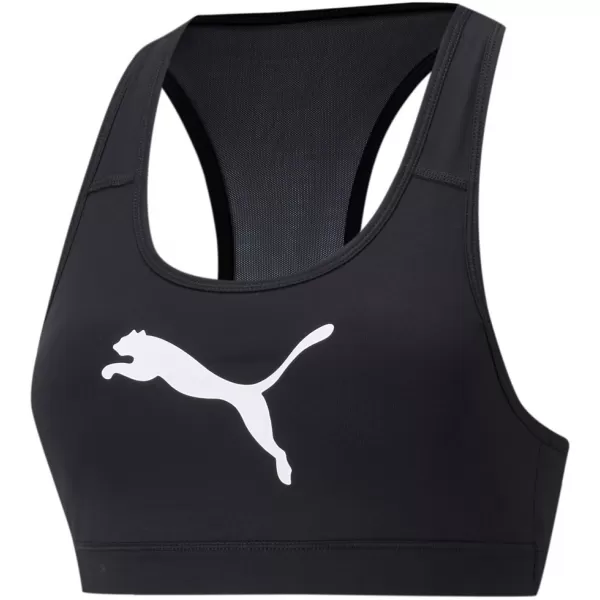  Дамски сутиен PUMA MID IMPACT 4KEEPS GRAPHIC BRA PM 520306-90 ЧЕРЕН 