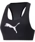 Дамски сутиен PUMA MID IMPACT 4KEEPS GRAPHIC BRA PM 520306-90 ЧЕРЕН