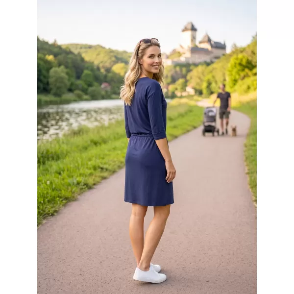  Рокля ALTISPORT ANIKA ТЪМНО СИНЬО 