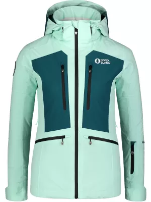 Дамско ски яке NORDBLANC SNOW-SQUALL NBWJL7753 ЗЕЛЕНО