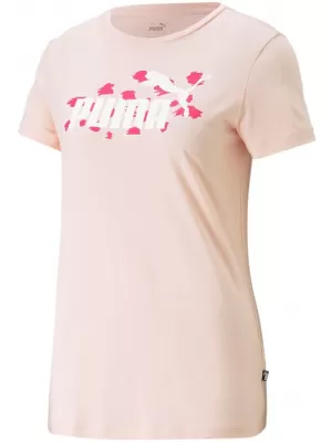 Дамска тениска PUMA ESS+ ANIMAL TEE 673687-66 РОЗОВО