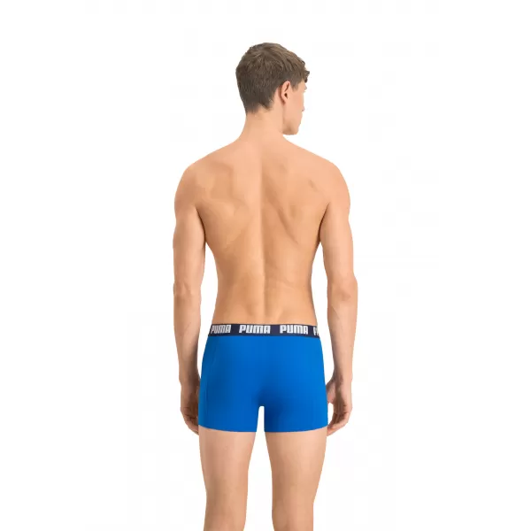  Мъжки боксерки PUMA BASIC BOXER 2P 88886960 ИСТИНСКО СИНЬО 