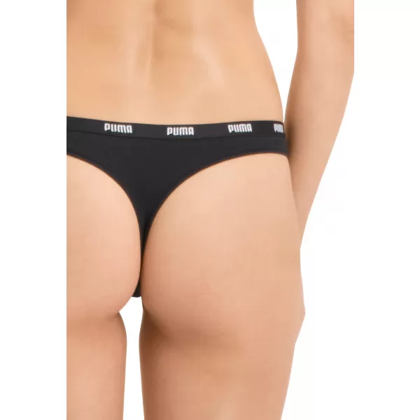  Дамски бикини PUMA STRING 3P PACK 90759002 ЧЕРЕН 