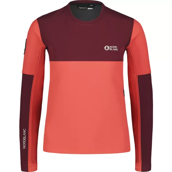  Дамско софтшел яке NORDBLANC COVE NBSSL7656 ЧЕРВЕН КОРАЛ 