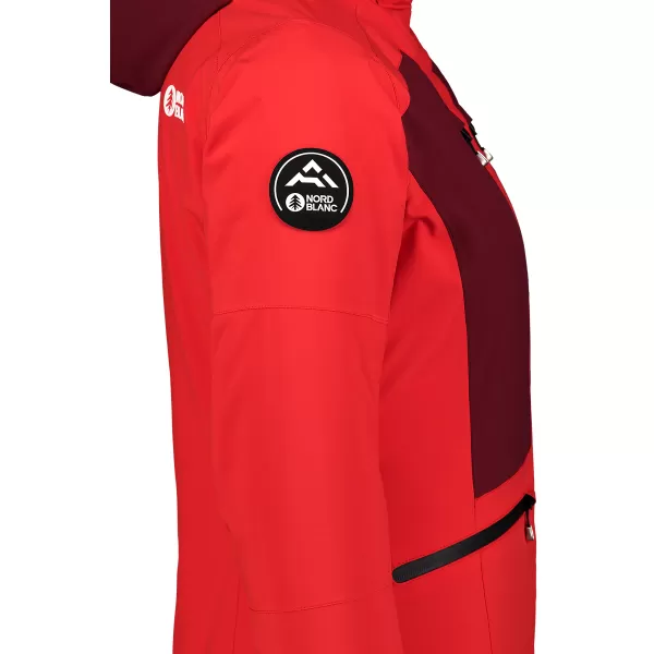  Дамско ски яке NORDBLANC SNOW-SQUALL NBWJL7753 ЧЕРВЕНО 