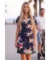 Рокля KIXMI POLLY ТЪМНО СИНЬО