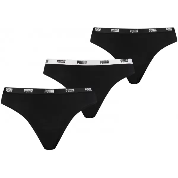  Дамски бикини PUMA STRING 3P PACK 90759002 ЧЕРЕН 