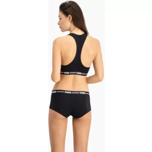  Дамски бикини PUMA WOMEN MINI SHORT 2P PACK 90785303 ЧЕРЕН 