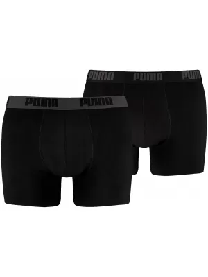 Мъжки боксерки PUMA BASIC BOXER 2P 88886958 ЧЕРНО/ЧЕРНО