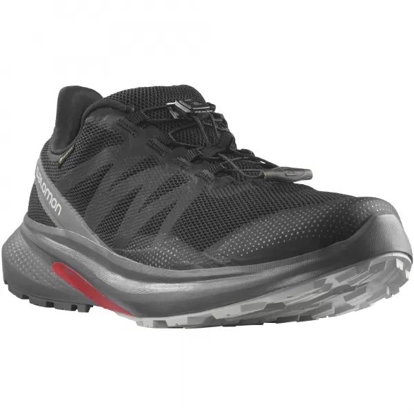  Мъжки обувки SALOMON HYPULSE GORE-TEX L41595900 ЧЕРНО/ТИХА СЯНКА/ЛУННА СКАЛА 