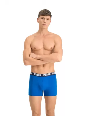 Мъжки боксерки PUMA BASIC BOXER 2P 88886960 ИСТИНСКО СИНЬО