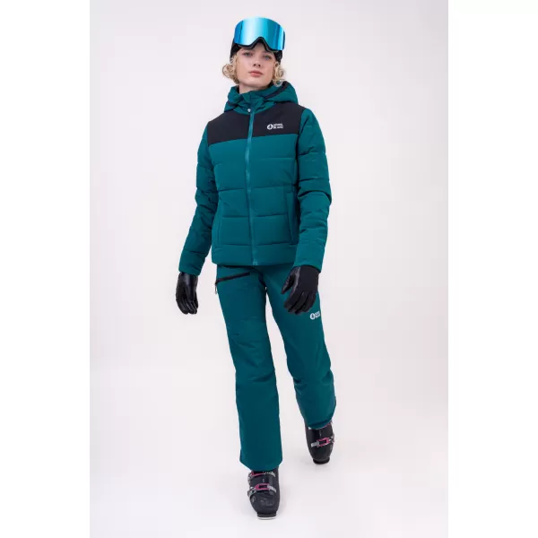  Дамски ски панталони NORDBLANC SNOWBALL NBWP7769 ЗЕЛЕНО 