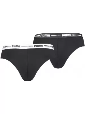 Дамски бикини PUMA WOMEN BRAZILIAN 2P PACK 90785603 ЧЕРЕН