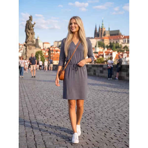 Рокля ALTISPORT ANIKA ТЪМНО СИВ 