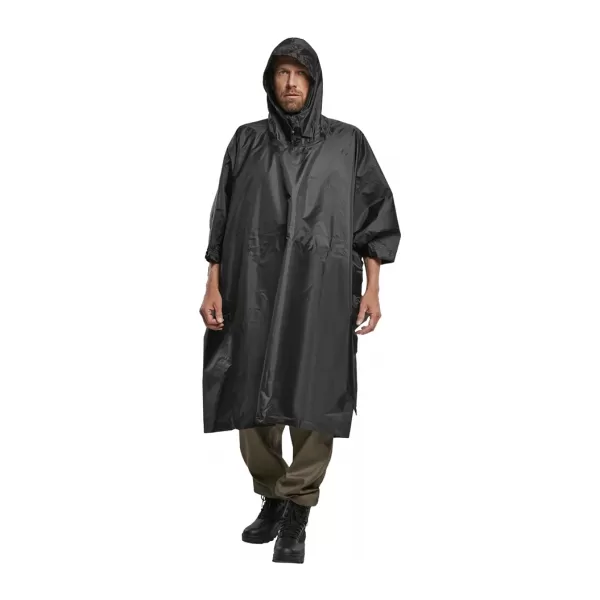  Poncho Raincoat BRANDIT RIPSTOP BD3169 ЧЕРНО 