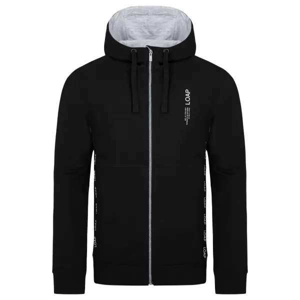  Мъжки суичър LOAP EWOLUCION CLM2304 ЧЕРЕН 