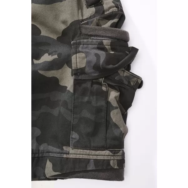  Къси панталони BRANDIT PACKHAM VINTAGE BD2023 ТЪМЕН КАМУФЛАЖ 
