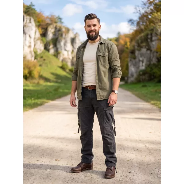  Панталони BRANDIT M-65 VINTAGE ЧЕРНО 