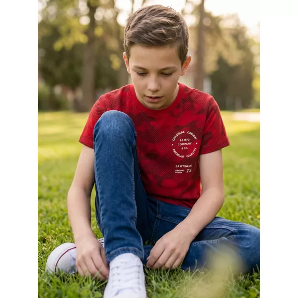  T -shirt SAM 73 HYDRUS KT 512 ЧЕРВЕНО 
