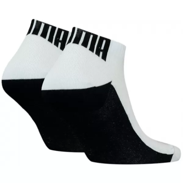  Мъжки чорапи PUMA MEN BACK LOGO SNEAKER 2P 938011-02 БЯЛО 