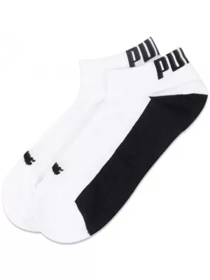 Мъжки чорапи PUMA MEN BACK LOGO SNEAKER 2P 938011-02 БЯЛО