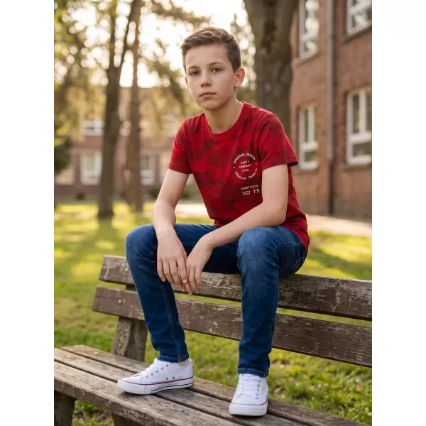  T -shirt SAM 73 HYDRUS KT 512 ЧЕРВЕНО 