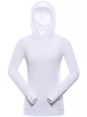 Дамска суитчър ALPINE PRO LIGHTA LSWA381 БЯЛ